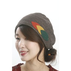 색동호박두건