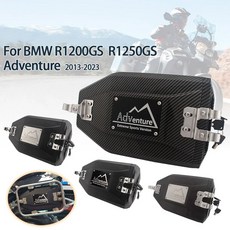 오토바이 보호대 무릎 바이크 방수 도구 탄소 4.2 측면 장식 BMW R1200GS ADV R1250GS 어드벤처, 1개, 2.Carbon Black