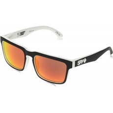 스파이] 선글라스 Helm Matte Black Helm Whitewall-Happy Gray Green W / RED Spectra US 프리 - (FREE