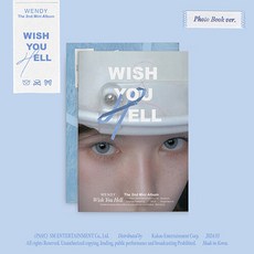 [레드벨벳] 웬디 미니 2집 Wish You Hell [Photo Book Ver.] / 커버+포토북+클립북+케어 라벨+엽서2종+접지포스터+포토카드