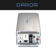 정현파 인버터 24V 5000W 차량용 5KW 전력변환기, 1개