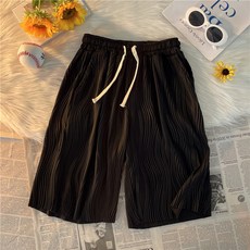 남자실크반바지