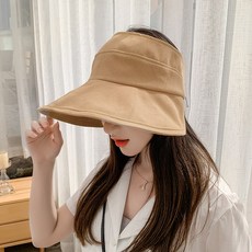 썬캡 여성모자 여름 일본한국판