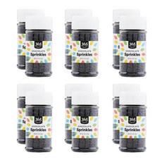 365 Whole Foods Market Chocolate Sprinkles 홀푸드마켓 초콜릿 스프링클, 12개, 78g