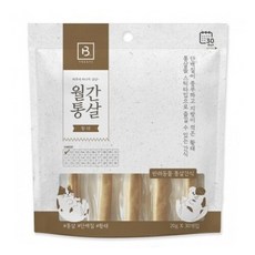 브리더랩 반려동물 월간통살 황태 스틱타입 간식 20g x 30p, 닭가슴살 + 황태 혼합맛, 600g, 1개