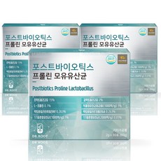 닥터루트 포스트바이오틱스 프롤린 모유유산균, 30포, 3박스