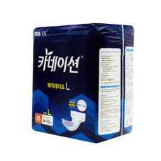 카네이션 매직테이프L 특대형 성인용기저귀 100매(1박스), 100매입