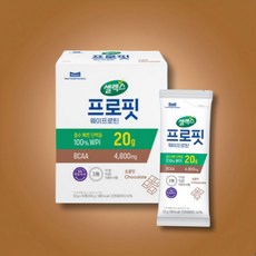 셀렉스 프로핏 웨이프로틴 초코 스틱 33g 10포 1박스 단백질보충제 파우더