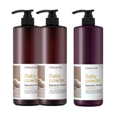 [쇼핑엔티] 로더베르 퍼퓸 샴푸 1000g 2개 + 트리트먼트 1000ml 1개 세트