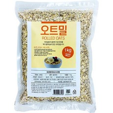 월드그린 국산오트밀 1kg, 1개