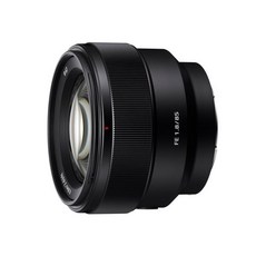 SONY(소니) 망원 단초점 렌즈 풀 사이즈 FE 85mm F1.8 디지털 일안 카메라 α[E마운트]용 순정, 01 단품 - 소니85mm1.8