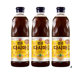 샘표 다시마 간장, 860ml, 6개