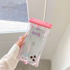 리더핀 핸드폰 방수파우치 잠수커버 터치 통용 수영 먼지방지 가방애니메이션 스타델로 러문, T01-스타델로