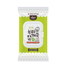 에티펫 치아깨끗 (30매) 반려동물전용 청결시트 물티슈, 1개, 단품