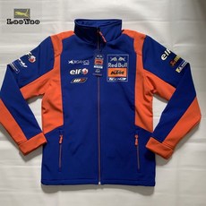 KTM 유니폼 겨울 바이크 자켓 소프트쉘 바람막이, L