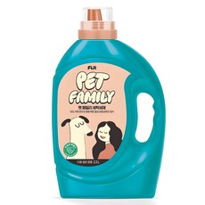 피지 펫 패밀리 액체 세탁세제 일반드럼 겸용 본품, 2.2L, 1개 1개, 2.2L