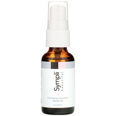 Sympli Beautiful 일루미네이팅 항산화 페이스 오일(Face Oil) 30ml(1fl oz) 오일, 1개