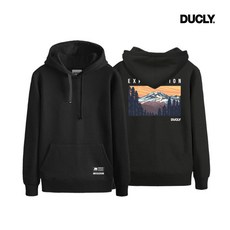 듀클라이 빅사이즈 기모 후드티 DUC-805