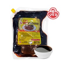 오뚜기 오쉐프 매운데리야끼소스 2kg 대용량소스업소용, 2kg x 1
