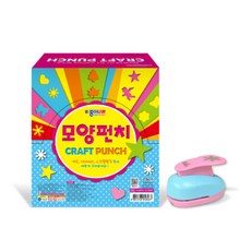 종이나라 모양 펀치 대 모양펀치 2.6cm 택1 (W6D22D1), 나비, 1개