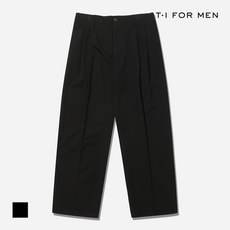 [T.I FORMEN] TUNED ON 투턱 와이드 하프밴딩 팬츠_M226MPT901M