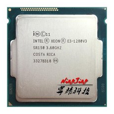 인텔 제온 E3-1280v3 E3 v3 3.6 GHz 중고 쿼드 코어 8 스레드 CPU 프로세서 L2 = 1M L3 8M 82W LGA 1150, 한개옵션0