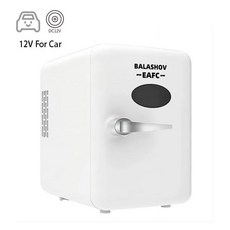 자동차 가정용 미니 냉장고 화장품 마스크 음료 쿨러 워머 메이크업 컴팩트 기숙사 4L 12V 220V, 자동차용 12V