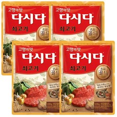 명품 다시다 골드 쇠고기, 400g, 4개