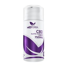 Medterra 메드테라 토피컬 CBD 라피드 쿨링 크림 750mg 100ml 2팩