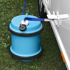 아쿠아롤 Hitchman 카라반 캠핑카물통 차박 물탱크 이코노미형 블루, 1개