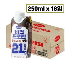 얼티브 비건프로틴 초코 250ml x18입, 1개