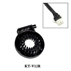 EJOYQI KT V12 Ebike PAS CD V12L 6 자석 왼쪽 페달 보조 센서 듀얼 홀 센서 12 신호 전기 자전거 PAS 센서, 03 KTV12R SM