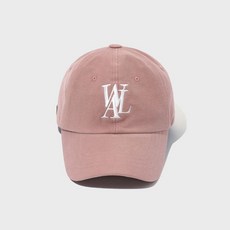 우알롱 Signature Logo ball cap - dusty pink, DPK:M, DPK:M