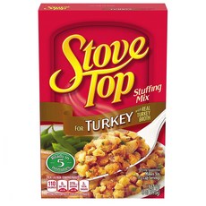 스토브 탑 터키 스터핑 믹스 170g 6팩 Stove Top Turkey Stuffing Mix (6 oz Box), 6개