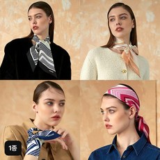 미쏘니 24FW 트윌리 실크 스카프