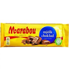 Marabou 마라보우 밀크 초콜릿 100g 5팩, 5개