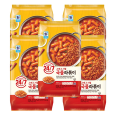 사조몰 그때그시절 국물 라볶이 553g x5개, 5개