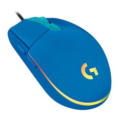 羅技 G102 第二代 LIGHTSYNC 遊戲有線鼠標 MU0054, 藍色