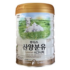 일동후디스 시그니처 산양분유 2단계, 800g, 4개