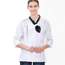 나만의 스타일원정대 요리 학원 제과 제빵 쿠킹 쉐프 위생 조리복 화이트