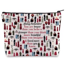 WZMPA Janine 화장품 가방 Lydia Fans Gift You Are BRA 브라ver StrON 온ger SMART 스마트er Than Think 모이라 메이크업 지