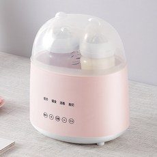 뉴타임즈4 젖병보틀워머 우유 데우기 우유 데우기 우유병 소독기 두가지 보온기 QH06 A25, 1개, 분홍색
