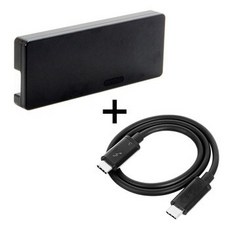 [해외] CHENYANG THUNDERBOLT 3PCI EXPRESS PCIENVME NGFF M키 AHCI SSD 변환 케이스 카트리지 인클로저, Black, 기타