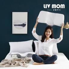 리브맘 프리미엄 3D 경추 메모리폼 베개, 03.멜란지그레이, 1개