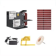 미니 전기 벨트 기계 D Y 벤치 벨트 샌더 폴리 셔 연마 그라인딩 머신 고정 각도 숫돌 10000RPM 350W