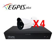 상품상세페이지참조 이지피스EHR-450QHDS 녹화기+JI-SEFHD05 카메라 4대, 단품