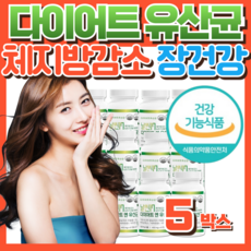 BNR17 비에날씬 다이어트 유산균 캡슐 날씬17 체지방감소 모유유래 식약처 인증 체지방컷팅제 [옵션선택], 5박스, 60정