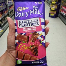 [Cadbury] 캐드버리 다양한 초콜릿 블럭 -마블러스 크리에이션190g, 1개