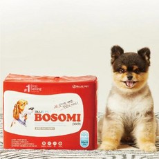 강아지욕조 블루펫 보솜이 배변패드 소형 20g 100매, 1개 - 보솜이배변패드