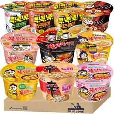 블루존 삼양 큰컵 불닭세트 10종(불닭볶음면+까르보불닭+치즈불닭+로제불닭+네가지치즈+콕콕스파게티+콕콕라면볶이+콕콕치즈볶이+짜파구리+신툼바) 상품 이미지